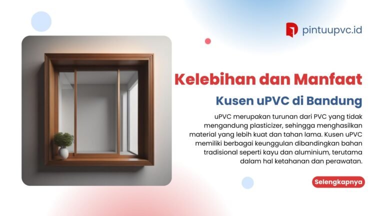 Kelebihan dan Manfaat Kusen uPVC di Bandung